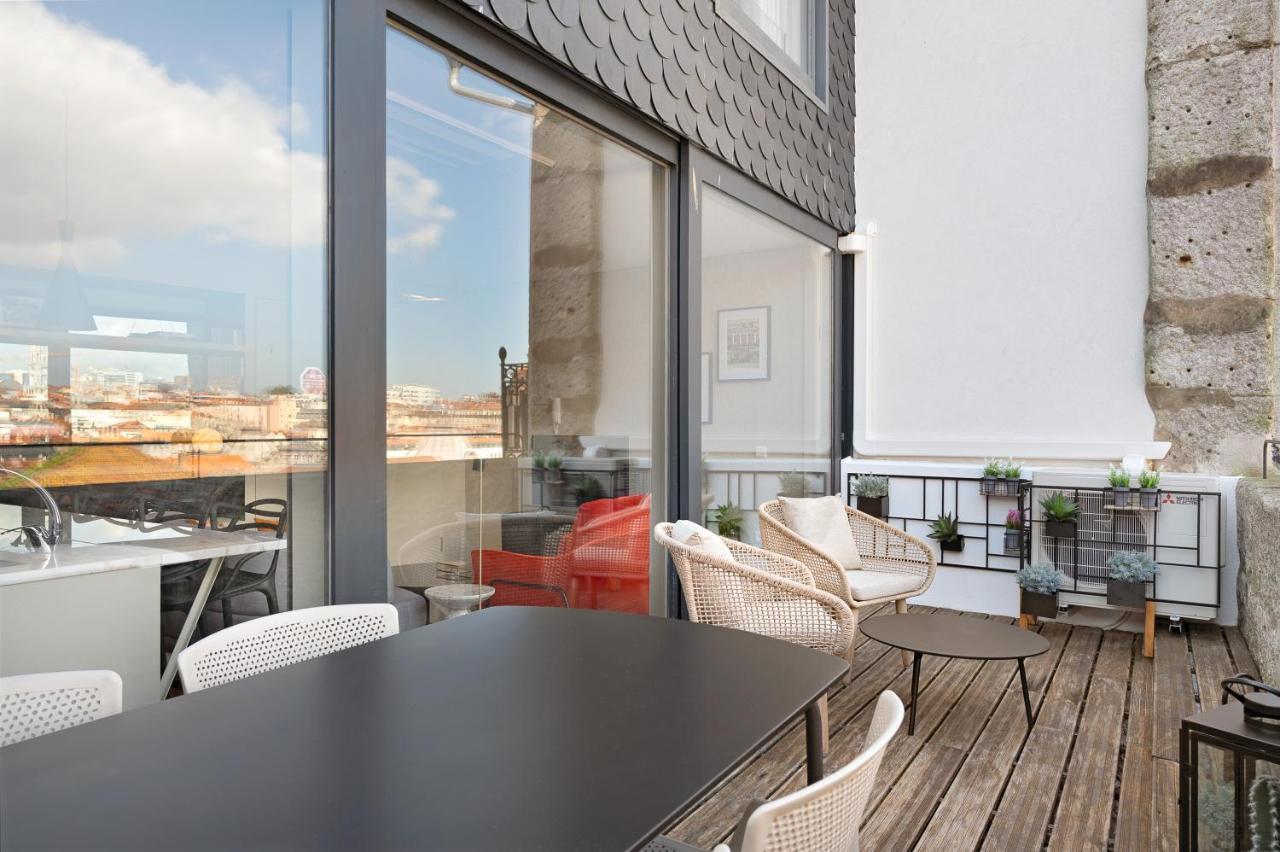 Rooftop Balcony At Porto Historic Center Esterno foto